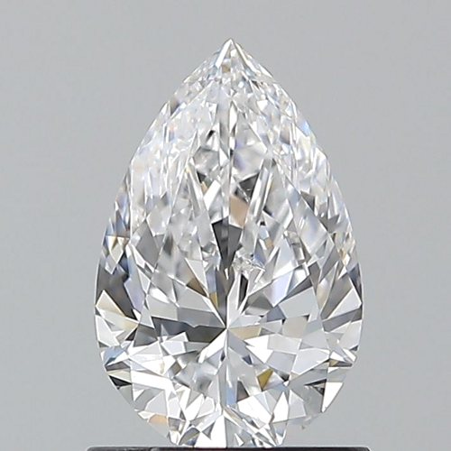 1.01 carat D-SI1 Natūralus Pear Deimantas (1)