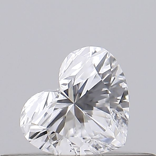 0.2 carat D-VVS2 Natūralus Heart Deimantas (1)