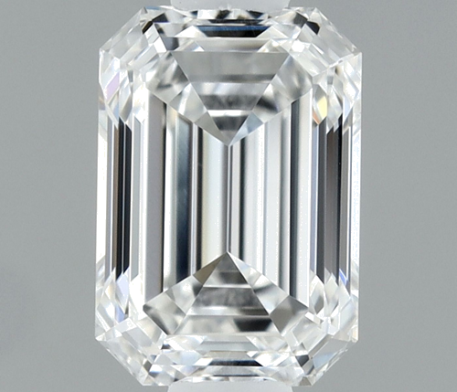 0.46 carat F-VVS2 Natūralus Emerald Deimantas (1)