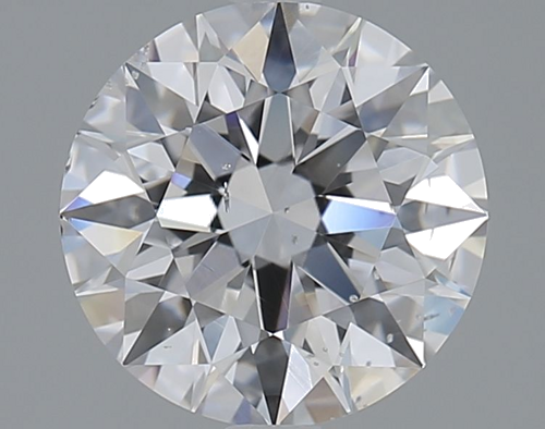 2.22 carat D-SI2 Excellent cut Natūralus Round Deimantas (1)