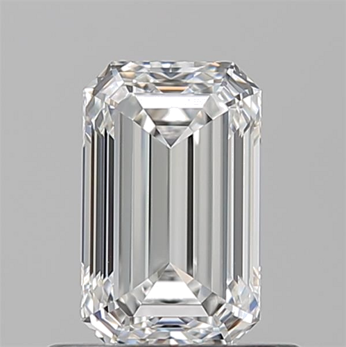 0.72 carat F-VVS2 Natūralus Emerald Deimantas (1)