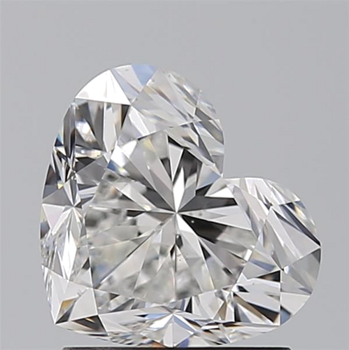 1.5 carat F-VS2 Natūralus Heart Deimantas (1)