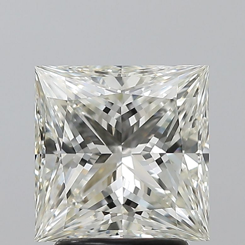 2.52 carat J-VVS2 Natūralus Princess Deimantas (1)