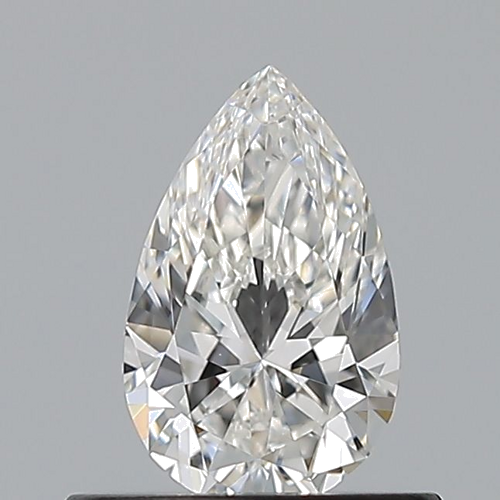 0.5 carat G-VVS1 Natūralus Pear Deimantas (1)