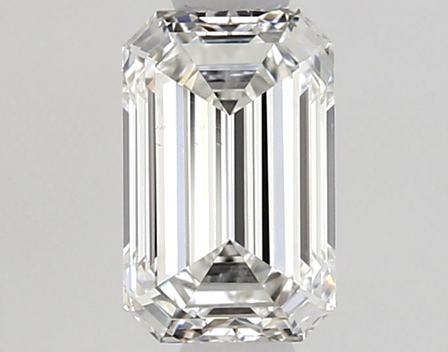 0.63 carat F-SI1 Natūralus Emerald Deimantas (1)