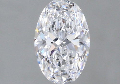 0.57 carat D-VS1 Natūralus Oval Deimantas (1)