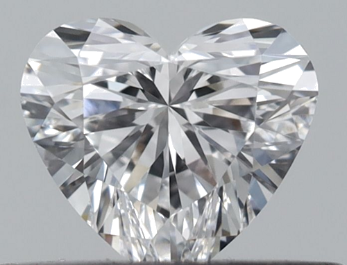 0.3 carat D-VS2 Natūralus Heart Deimantas (1)