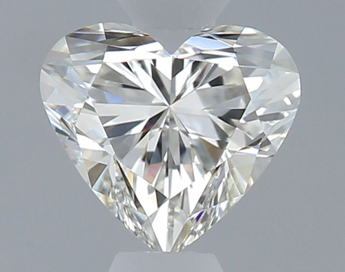 0.3 carat J-VVS1 Natūralus Heart Deimantas (1)