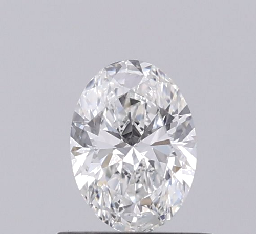 0.5 carat F-VS2 Natūralus Oval Deimantas (1)