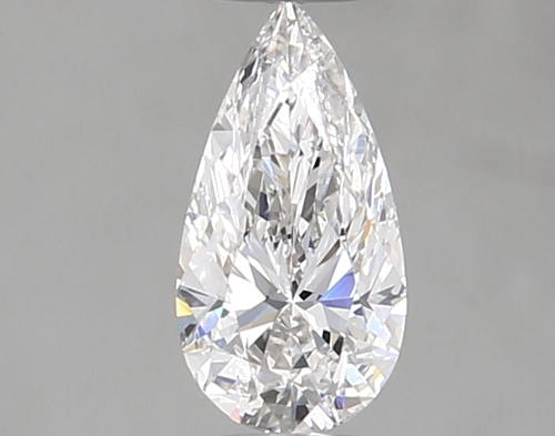 0.4 carat G-VVS1 Natūralus Pear Deimantas (1)