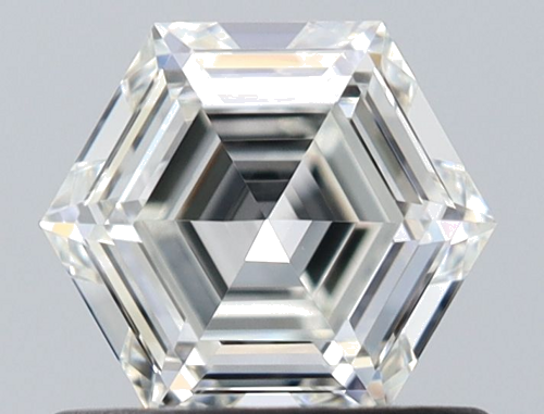 0.55 carat H-VVS2 Natūralus Hexagonal Deimantas (1)
