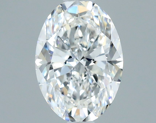 0.6 carat D-VVS2 Natūralus Oval Deimantas (1)