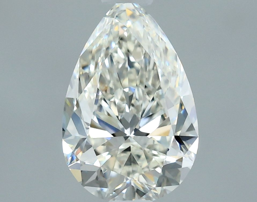 0.7 carat I-VS1 Natūralus Pear Deimantas (1)
