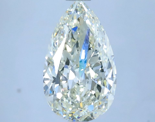 1.62 carat K-IF Natūralus Pear Deimantas (1)