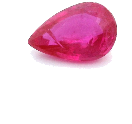 0.49 carat RED Pear Rubinas (1)