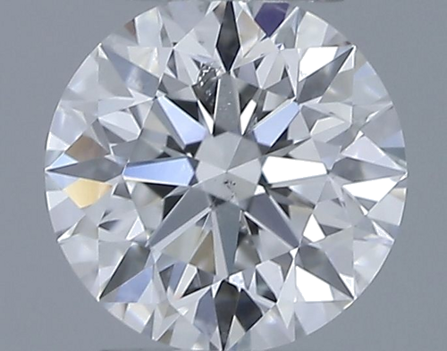 0.4 carat F-SI2 Excellent cut Natūralus Round Deimantas (1)