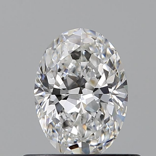 0.51 carat E-VVS2 Natūralus Oval Deimantas (1)