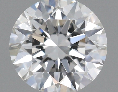0.56 carat F-VVS1 Excellent cut Natūralus Round Deimantas (1)