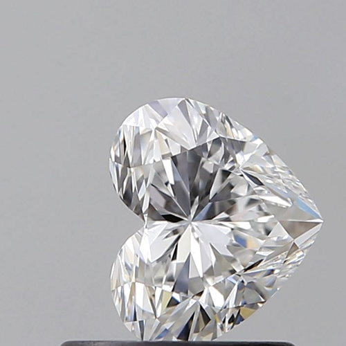 0.7 carat D-VS1 Natūralus Heart Deimantas (1)