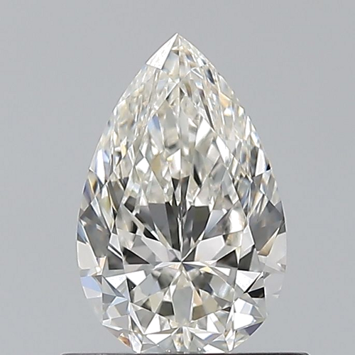 0.7 carat I-VVS2 Natūralus Pear Deimantas (1)