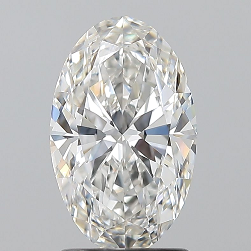1.7 carat F-VVS2 Natūralus Oval Deimantas (1)