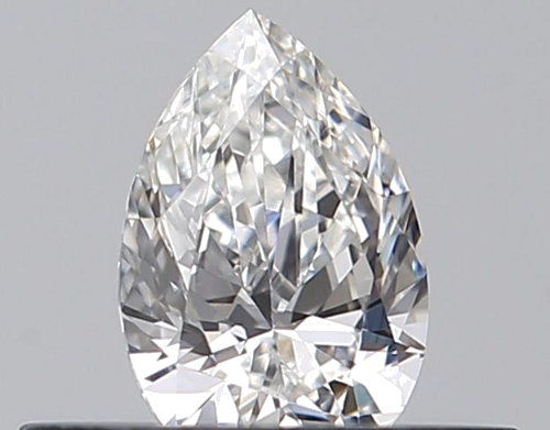 0.29 carat F-VS2 Natūralus Pear Deimantas (1)