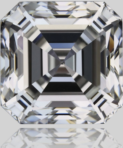 1.51 carat H-VVS2 Natūralus Asscher Deimantas (1)