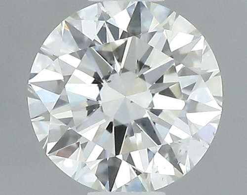 0.54 carat I-SI1 Excellent cut Natūralus Round Deimantas (1)