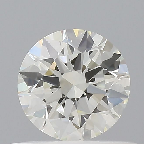 0.51 carat K-VVS1 Excellent cut Natūralus Round Deimantas (1)