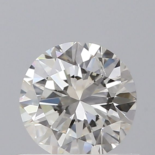 0.5 carat I-SI1 Very Good cut Natūralus Round Deimantas (1)
