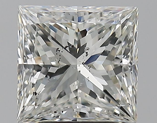 3.01 carat I-SI1 Natūralus Princess Deimantas (1)