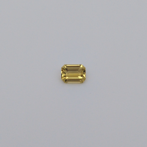 1.54 carat GREEN STEP cut Octagonal Chrysoberyl (1)
