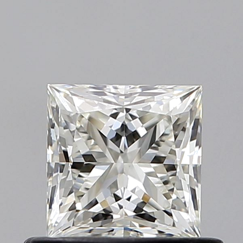 0.64 carat J-VVS1 Natūralus Princess Deimantas (1)