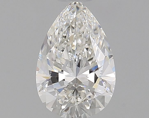 0.54 carat H-VVS1 Natūralus Pear Deimantas (1)