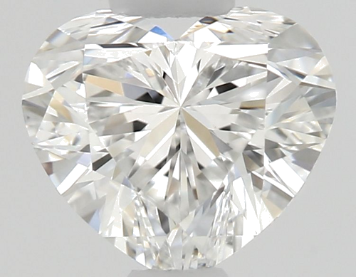 0.55 carat E-VVS1 Natūralus Heart Deimantas (1)