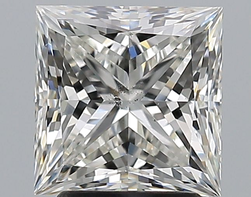 2.51 carat I-SI2 Natūralus Princess Deimantas (1)
