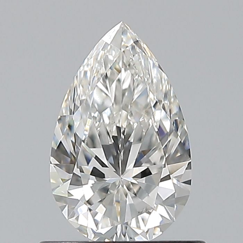 0.72 carat G-VS1 Natūralus Pear Deimantas (1)