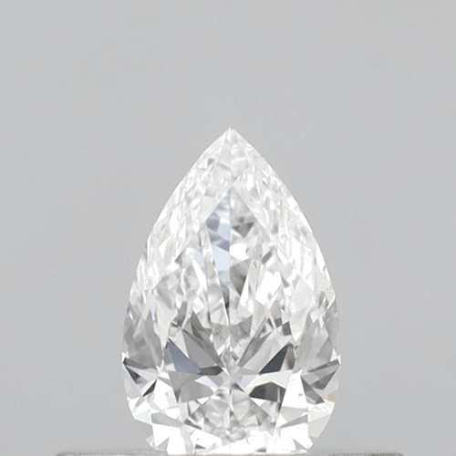 0.3 carat D-VVS1 Natūralus Pear Deimantas (1)