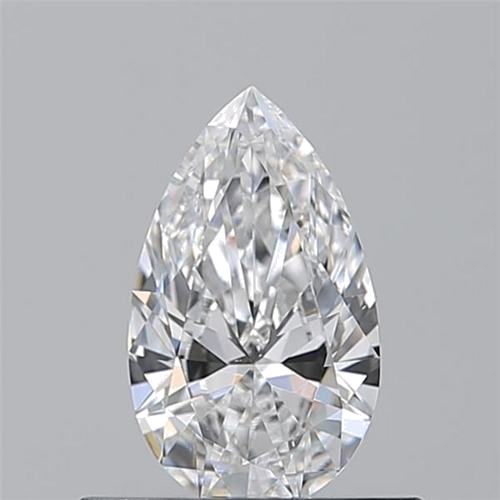 0.5 carat E-VS2 Natūralus Pear Deimantas (1)