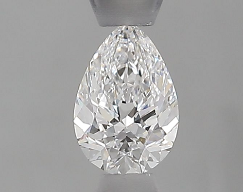 0.4 carat D-VS1 Natūralus Pear Deimantas (1)
