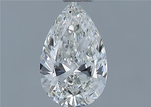 0.52 carat H-IF Natūralus Pear Deimantas (1)