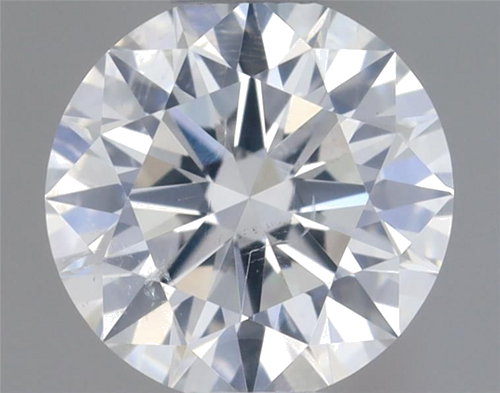 0.51 carat G-SI2 Excellent cut Natūralus Round Deimantas (1)