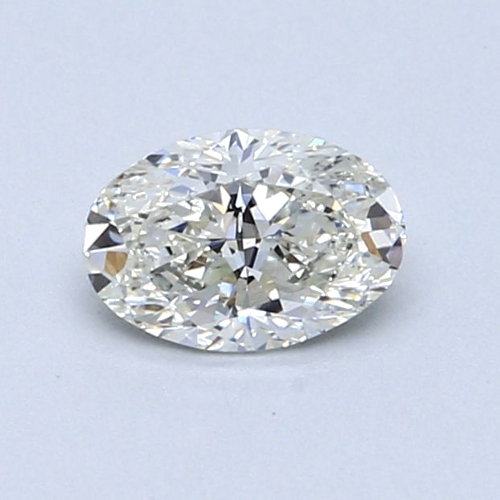 0.62 carat J-SI1 Natūralus Oval Deimantas (1)