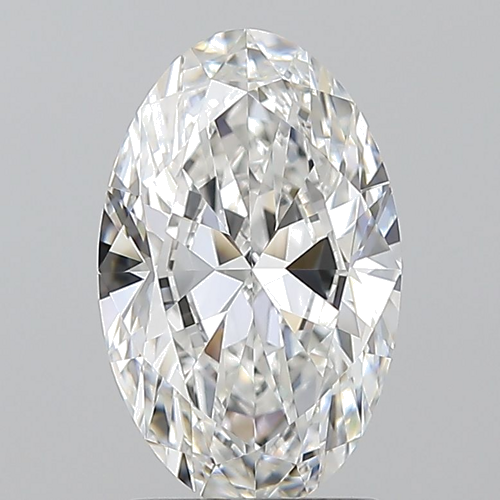1.7 carat E-VS1 Natūralus Oval Deimantas (1)