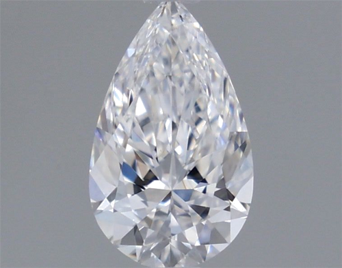0.7 carat D-VS1 Natūralus Pear Deimantas (1)