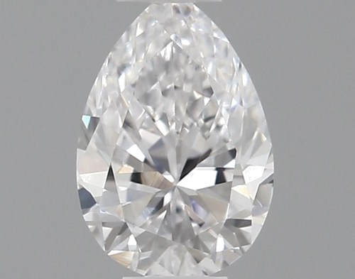 0.23 carat D-VVS1 Natūralus Pear Deimantas (1)