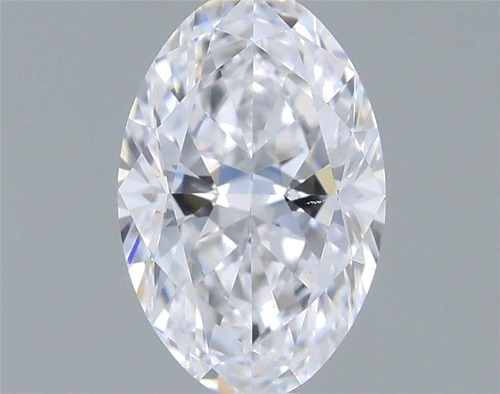0.43 carat D-VS2 Natūralus Oval Deimantas (1)