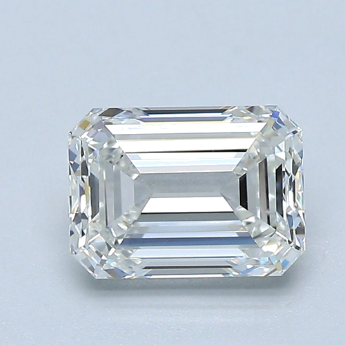 1.7 carat G-VVS2 Natūralus Emerald Deimantas (1)