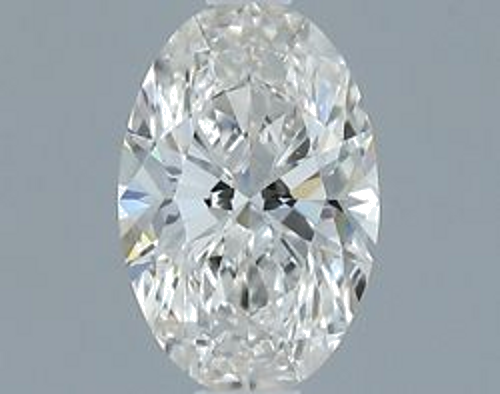 0.43 carat H-VS1 Natūralus Oval Deimantas (1)