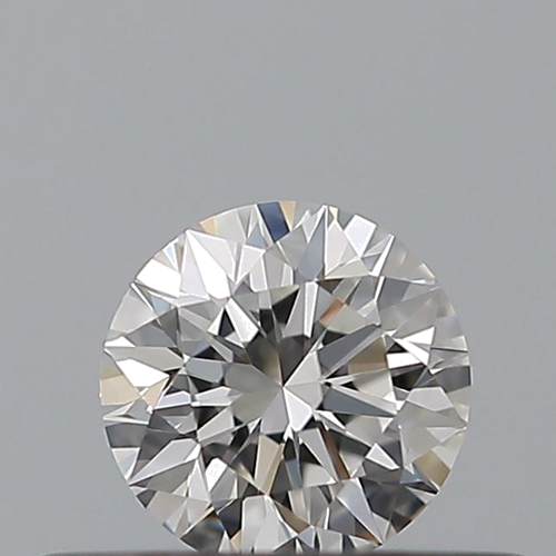 0.27 carat F-VVS1 Excellent cut Natūralus Round Deimantas (1)